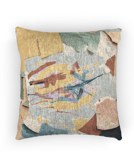 Alpha Paper Paint Woven Pillow, 17" x 18"