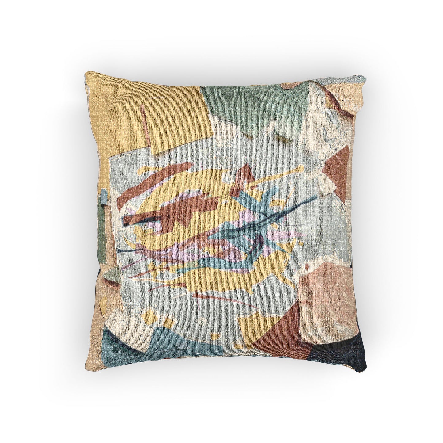 Alpha Paper Paint Woven Pillow, 17" x 18"
