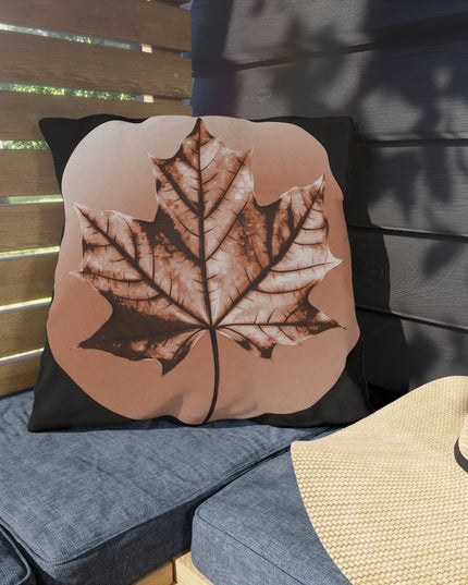 Soft Maple Leaf 20" x 20" Outdoor Pillow