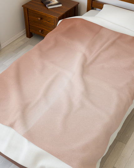 Soft Fade Velveteen Plush Blanket, 50" x 60"