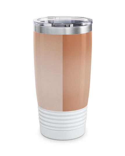 Soft Fade Ringneck Tumbler, 20oz in white