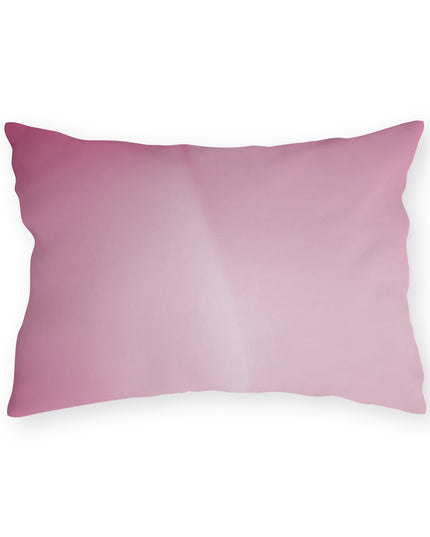 Pink Blush Fade 20" x 14" Outdoor Pillow