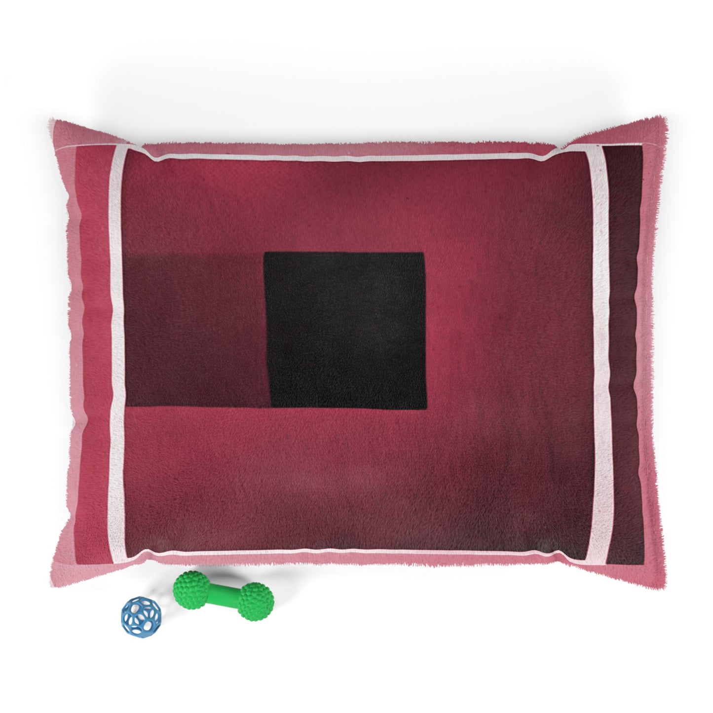 Red Shadow 40" × 30" Pet Bed