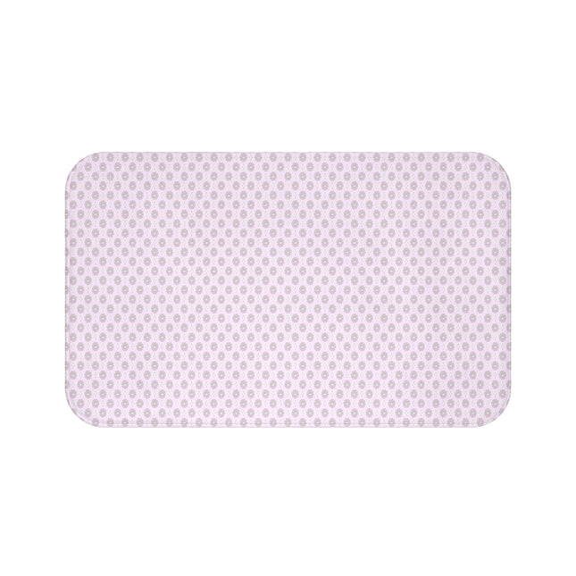 Pink Mornings Star-crossed Bodies 34" x 21" Bath Mat