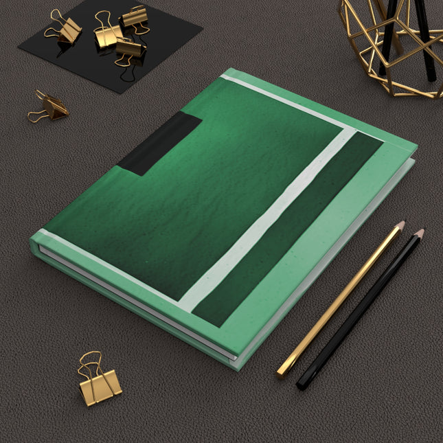 Mint Shadow 5.75" x 8" Hardcover Journal Matte with 150 lined pages