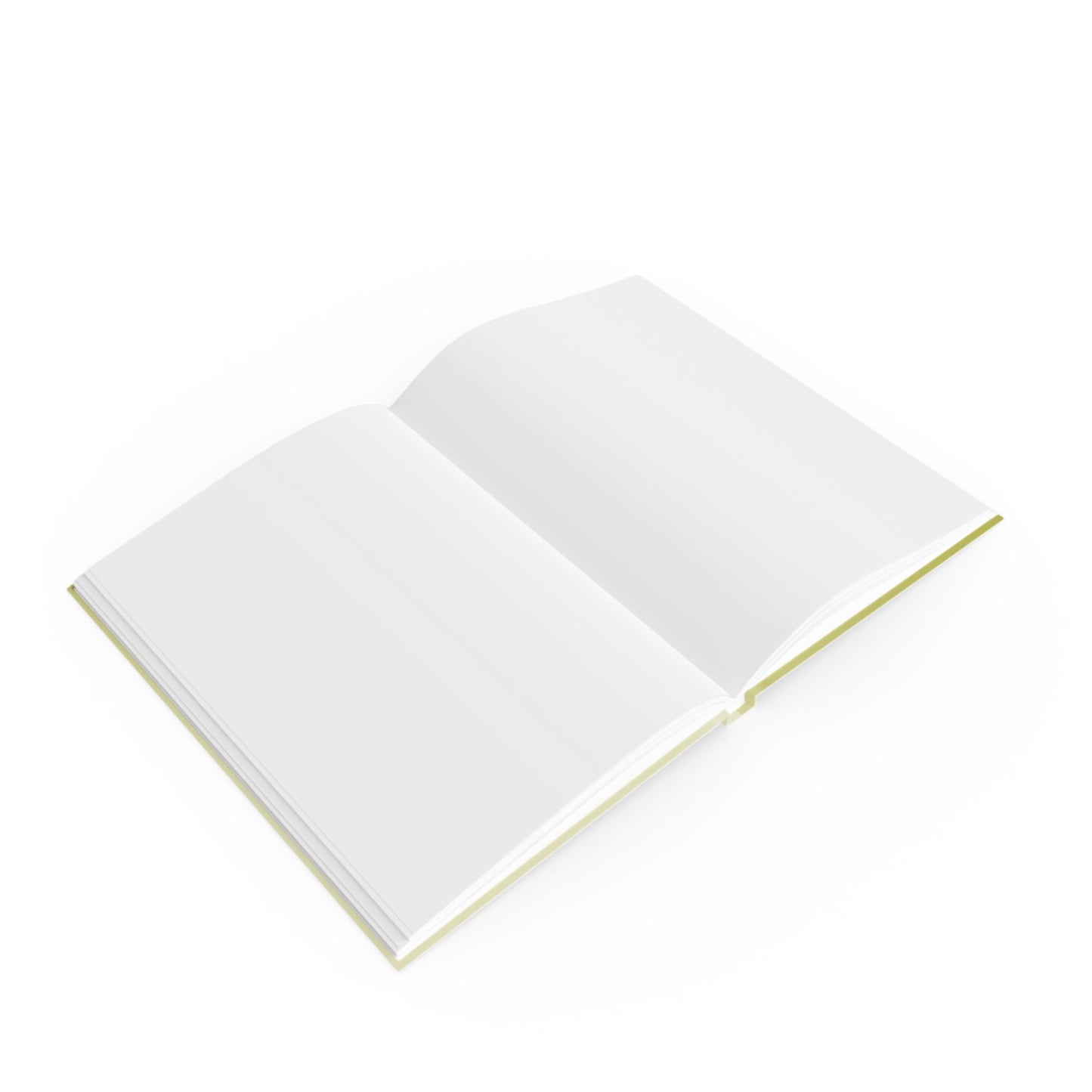 Lemon Fade 5.2" x 7.4" Hard Backed Journal with 128 blank pages