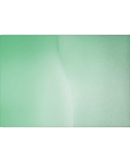 Mint Fade 8" x 11" Glass Cutting Board