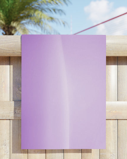 Soft Lavender Fade Beach Towel, 24" x 44"