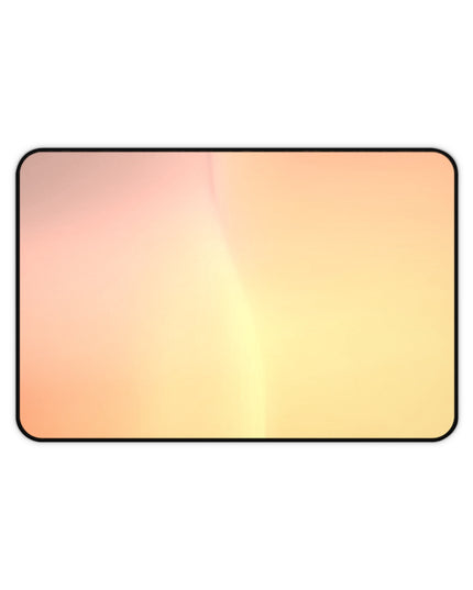 Hot Peach Fade 12" x 18" Desk Mat
