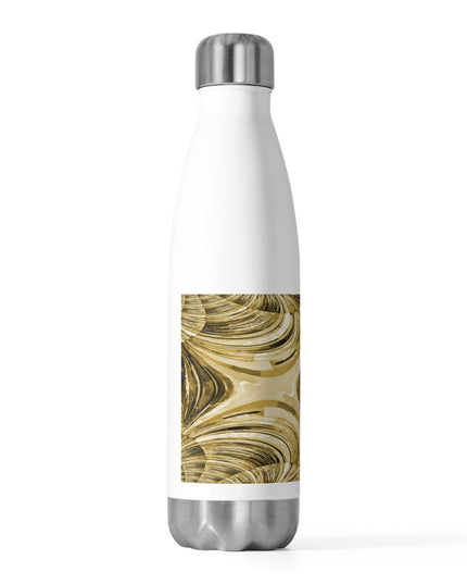 Uzi Spiral Light Brown 20oz Insulated Water Bottle