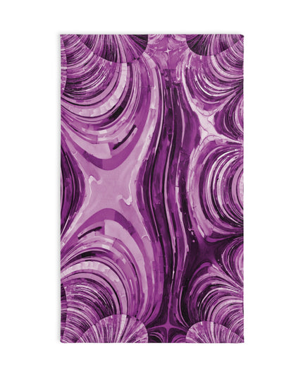 Uzi Spiral Powder Lavender Hand Towel, 16" x 28"