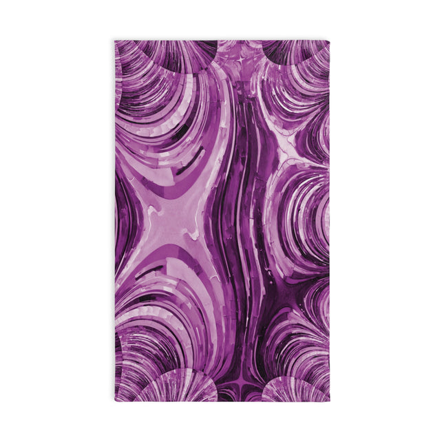 Uzi Spiral Powder Lavender Hand Towel, 16" x 28"