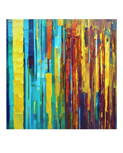 Striped Alpha Towel, 13" x 13"