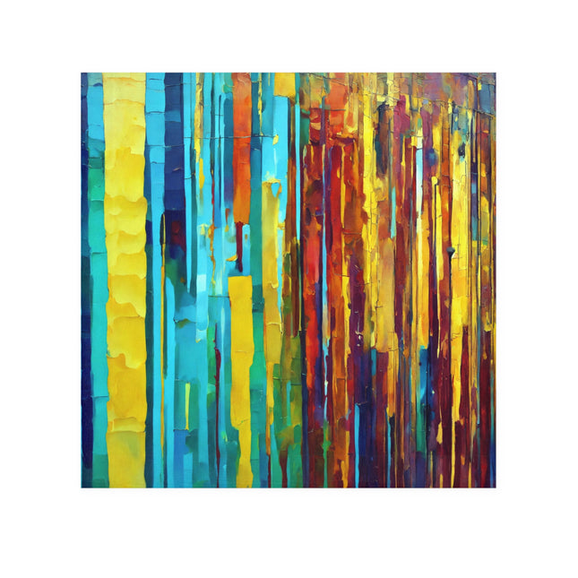 Striped Alpha Towel, 13" x 13"