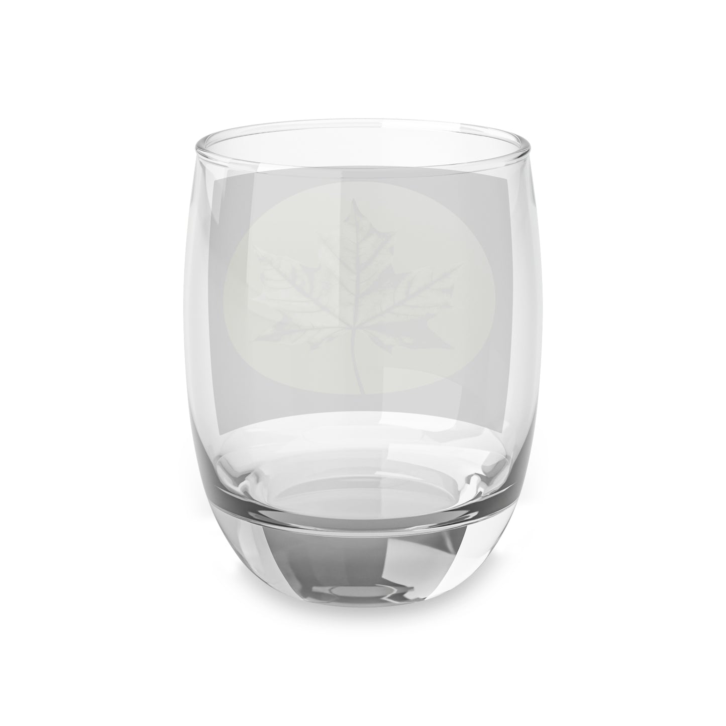 Lemongrass Maple Leaf Whiskey Glass, 6 oz