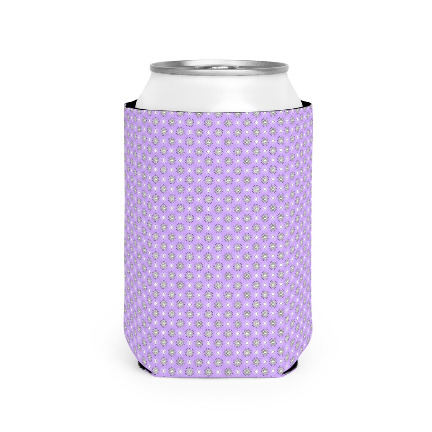 Lavender Star-crossed Bodies 12 oz Can Cooler Sleeve