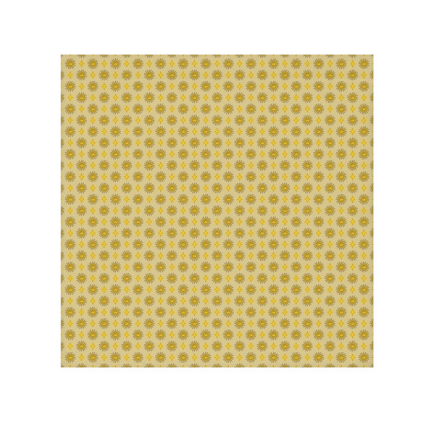 Lemongrass Star-crossed Bodies Face Towel, 13" x 13"