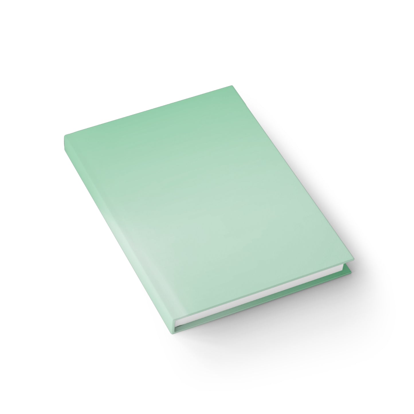 Mint Fade 5" x 7" Journal - 128 Blank pages