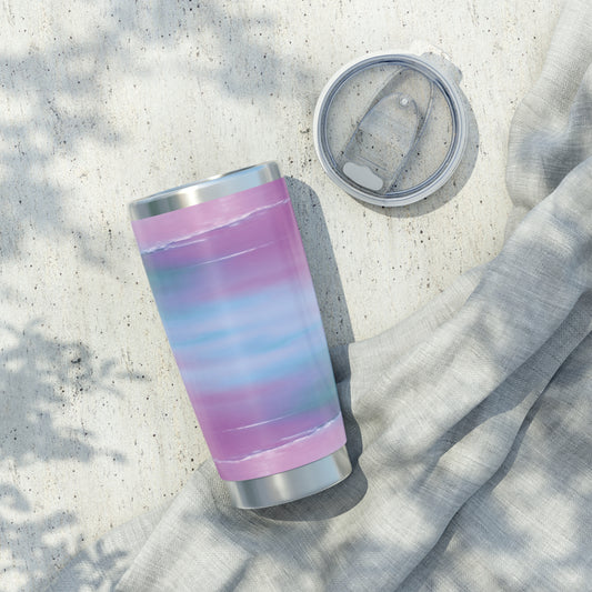 Dark Blue Green Sea Purple Fog Vagabond 20oz Tumbler