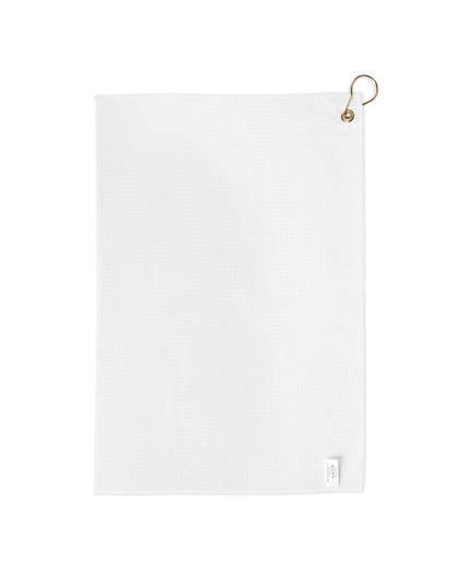 Brown Wavey 16" x 24" Golf Towel