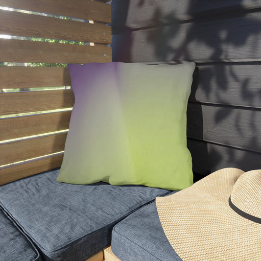 Purple Golden Fade 18" x 18" Outdoor Pillow