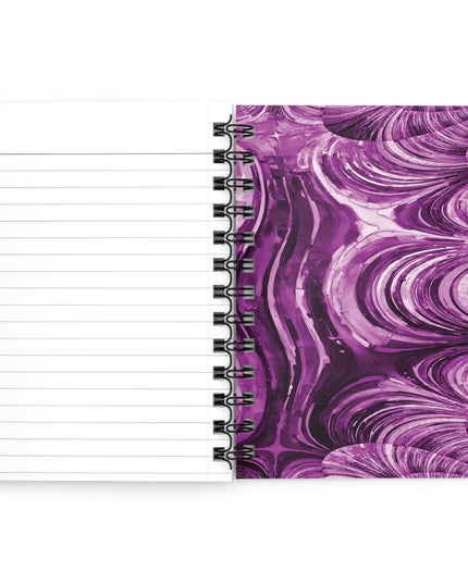 Uzi Spiral Powder Lavender Bound Journal, 5" x 7" 150 pages