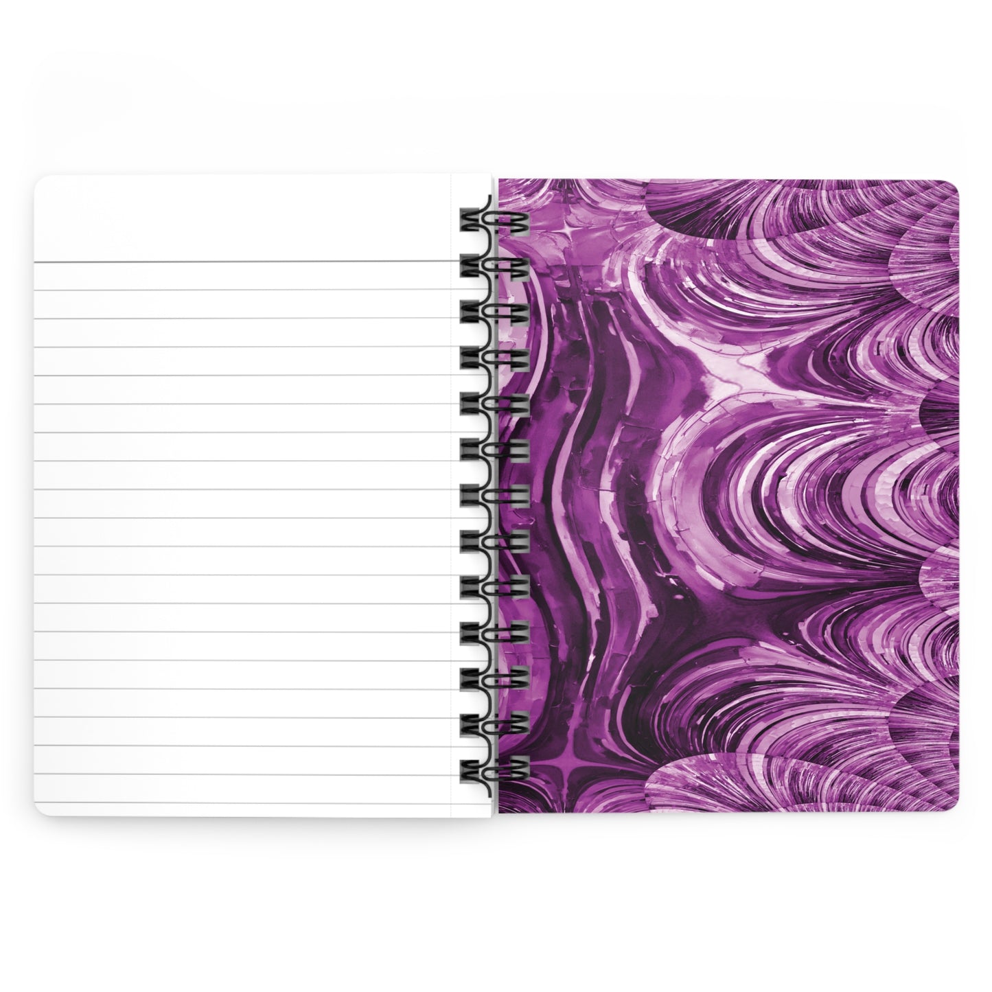 Uzi Spiral Powder Lavender Bound Journal, 5" x 7" 150 pages