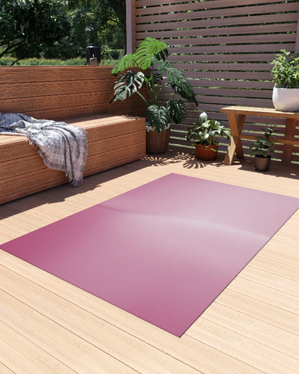 Pink Blush Fade Outdoor Rug, 36" x 60"