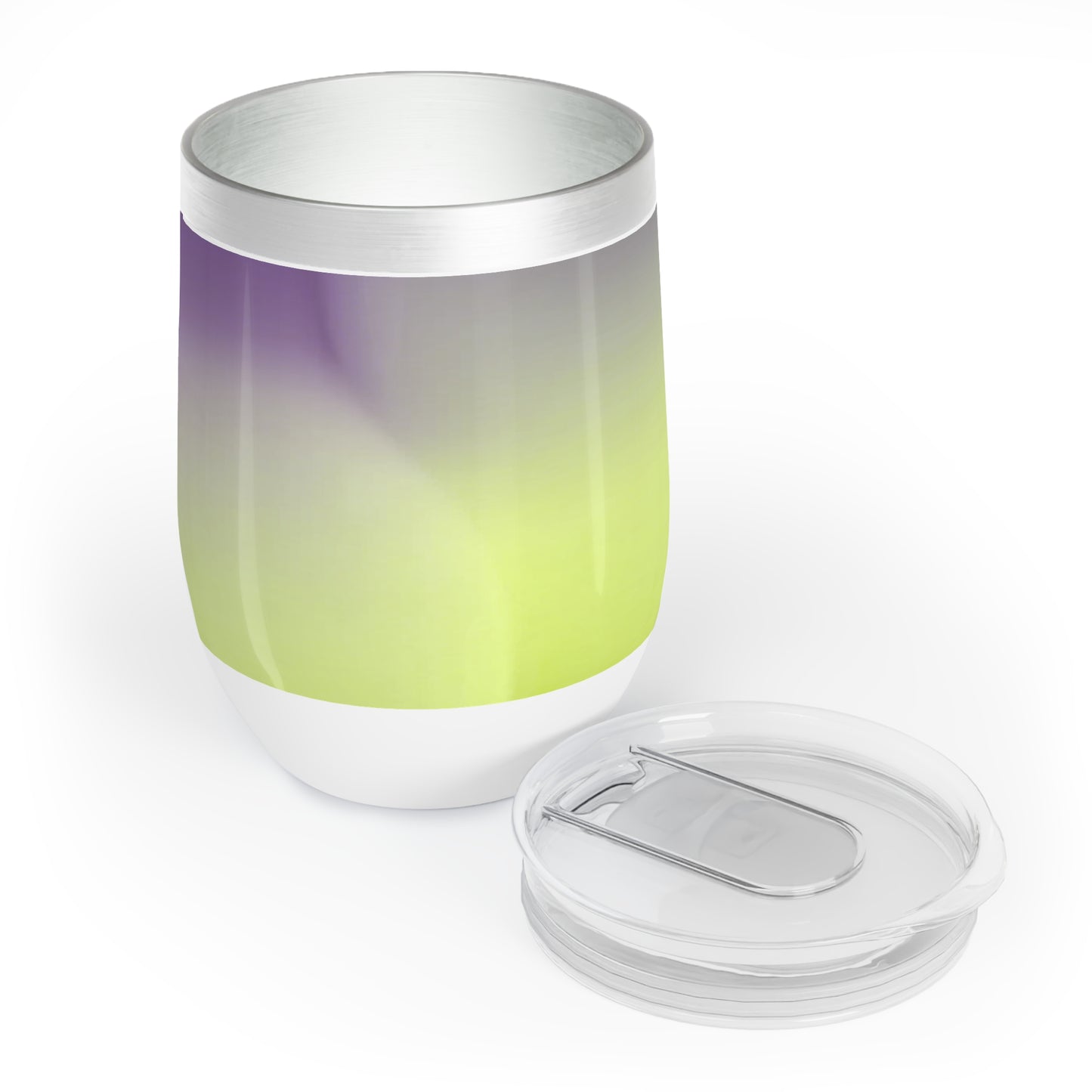 Purple Golden Fade 12 oz Chill Wine Tumbler