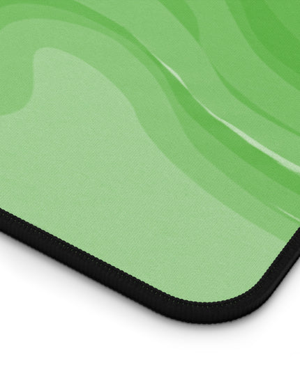 Greenie Meanie Wavey 12" x 22" Desk Mat