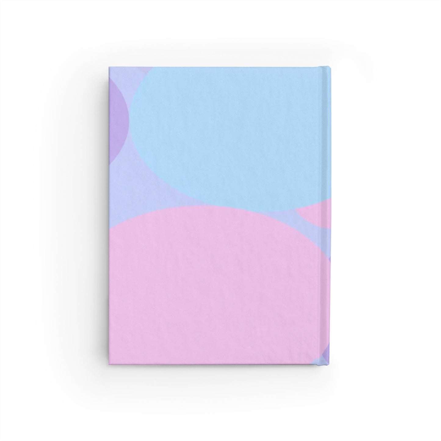 Pastel Purple and Mauve Patches 5" x 7" Journal - 128 Blank pages