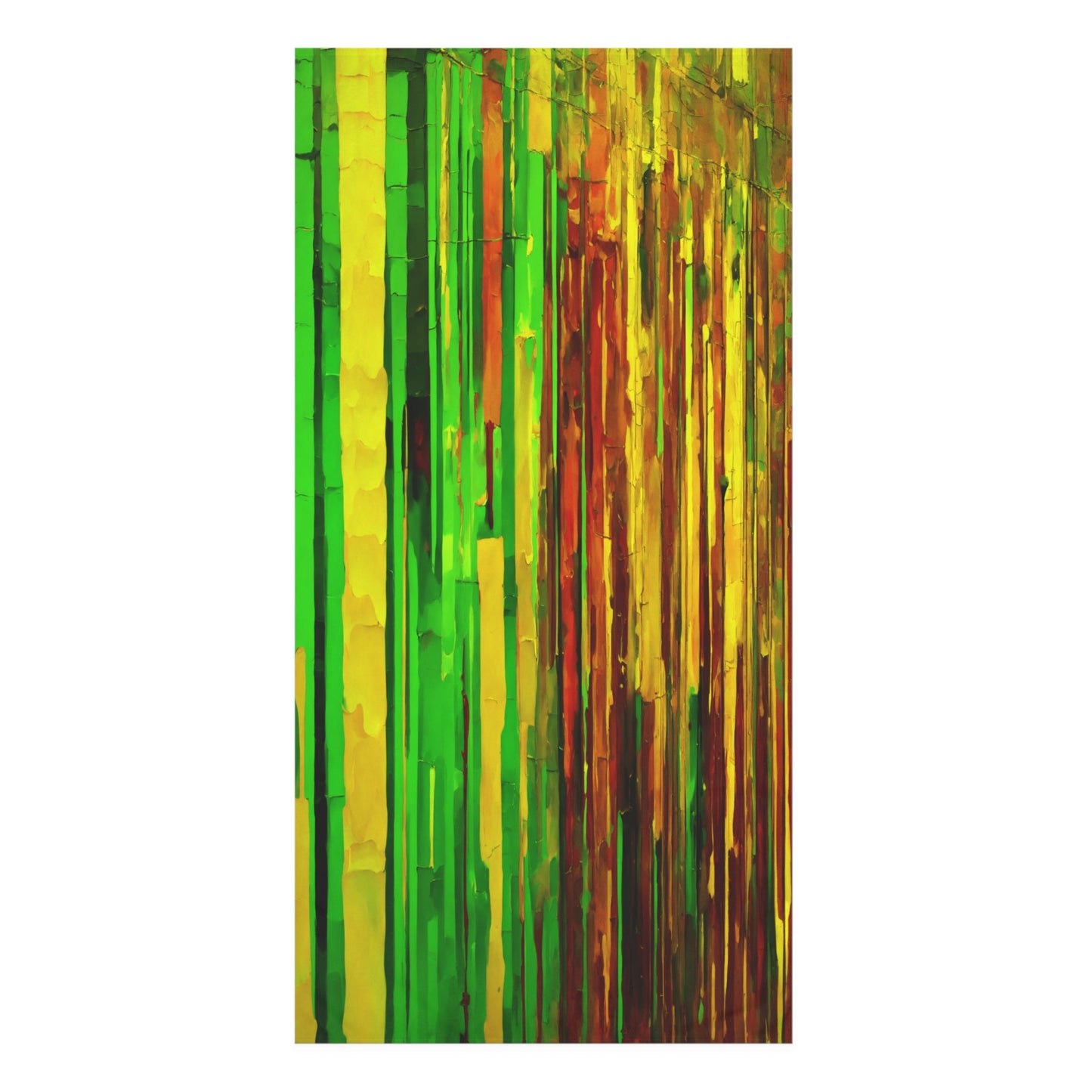 Striped Beta 30" x 60" Mink-Cotton Towel (50% polyester, 50% cotton)