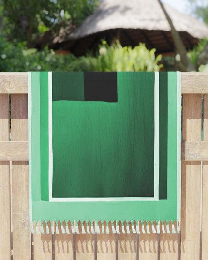 Mint Shadow 38" × 81" Boho Beach Cloth