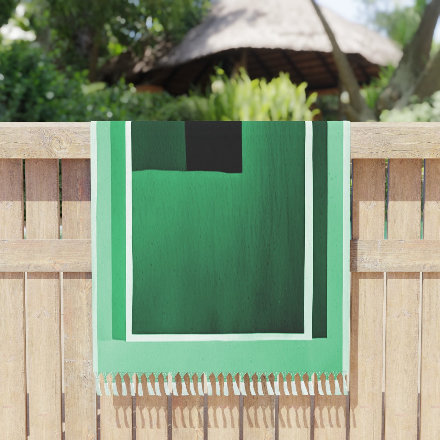 Mint Shadow 38" × 81" Boho Beach Cloth