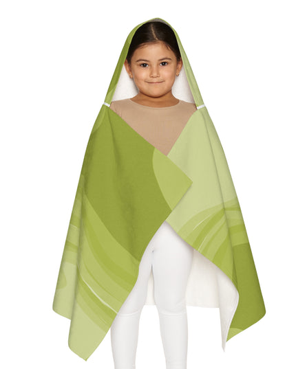 Lemon Wavey Youth Hooded Towel, 24" x 48"