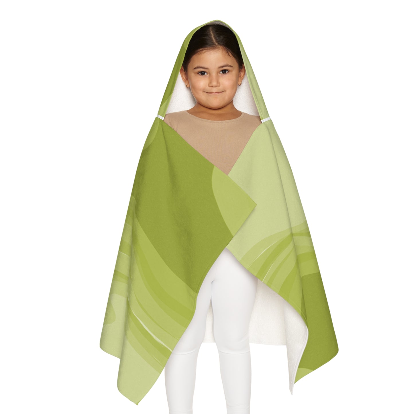 Lemon Wavey Youth Hooded Towel, 24" x 48"