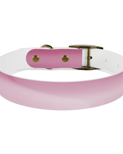 Pink Blush Fade Medium Dog Collar