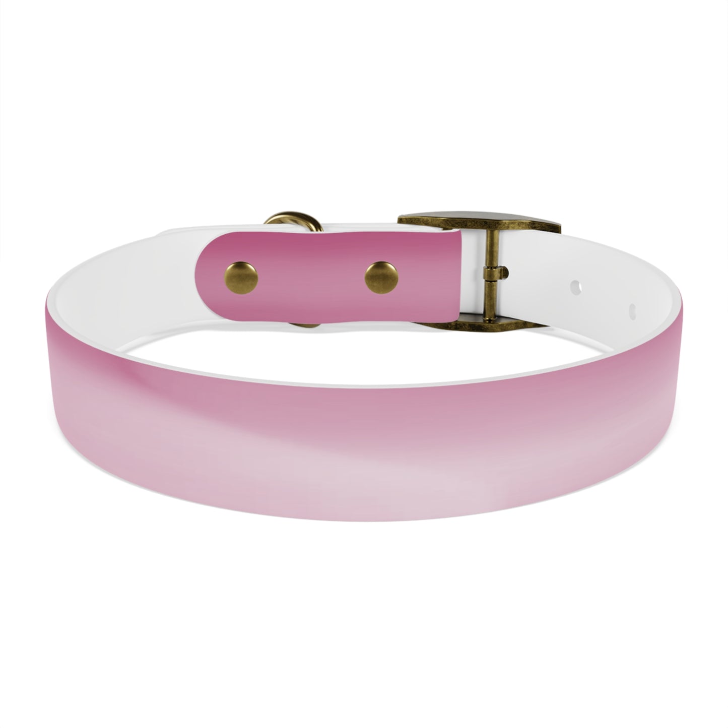 Pink Blush Fade Medium Dog Collar