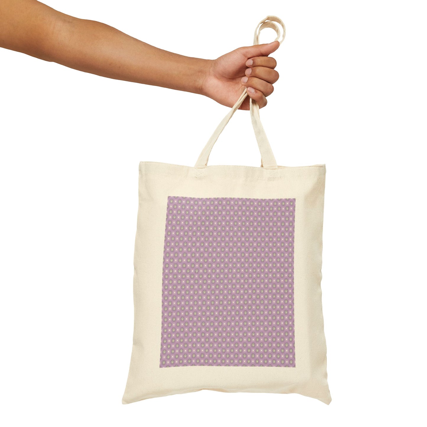 Lavender Star-crossed Bodies Cotton Canvas Tote Bag