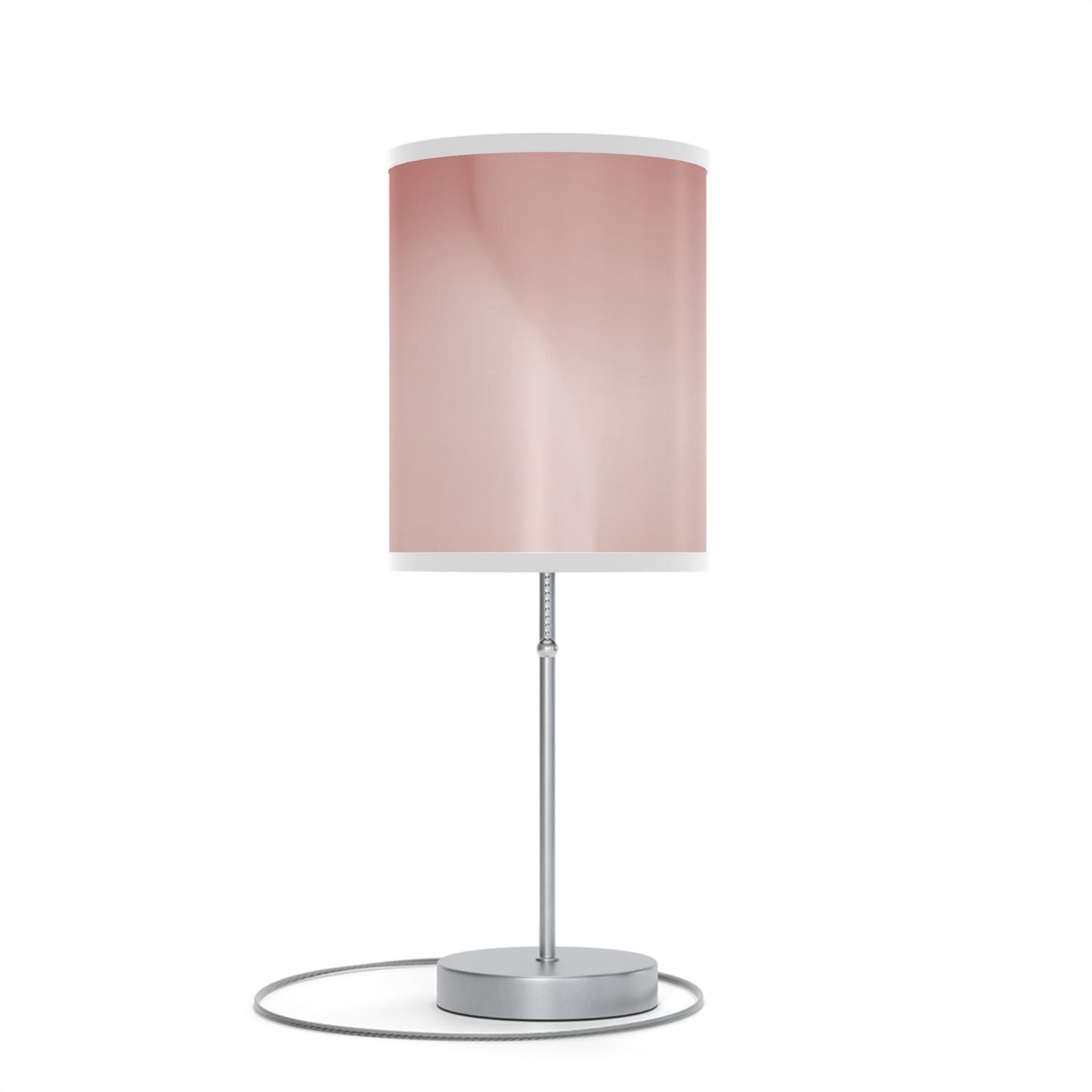 Rose Red Fade Table Lamp on a White or Silver Stand, US|CA plug