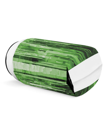Striped Mint Pastel 12 oz Can Cooler Sleeve