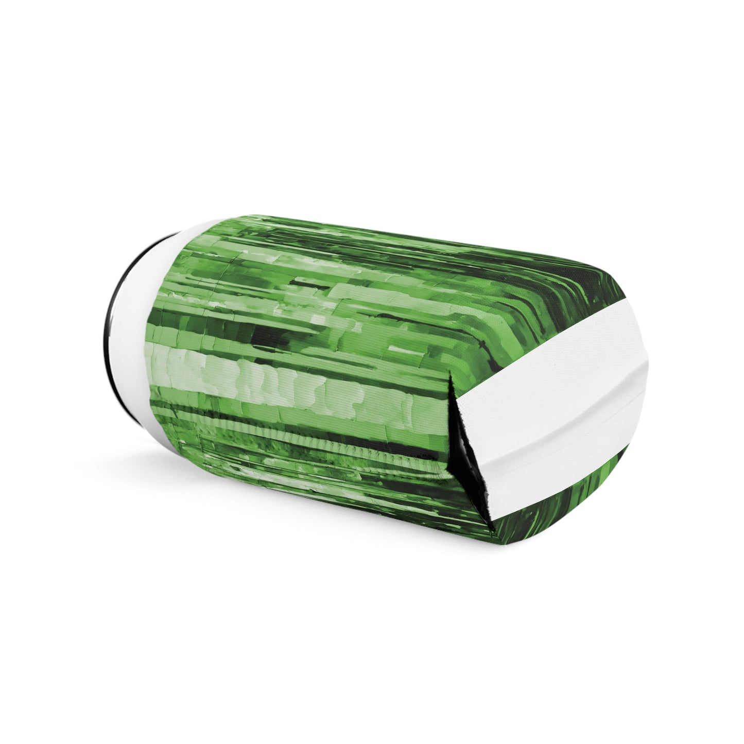 Striped Mint Pastel 12 oz Can Cooler Sleeve