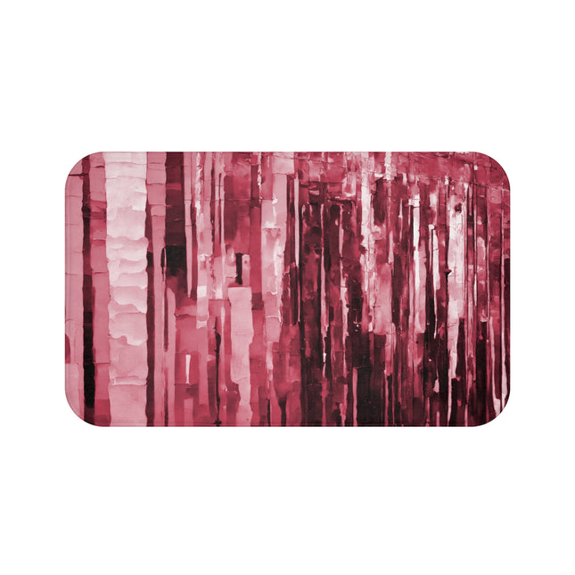 Striped Ruby 34" x 21" Bath Mat