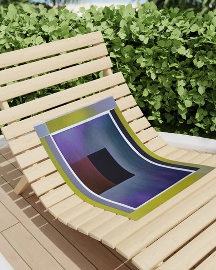 Zeta Shadow Beach Towel, 18" x 27"