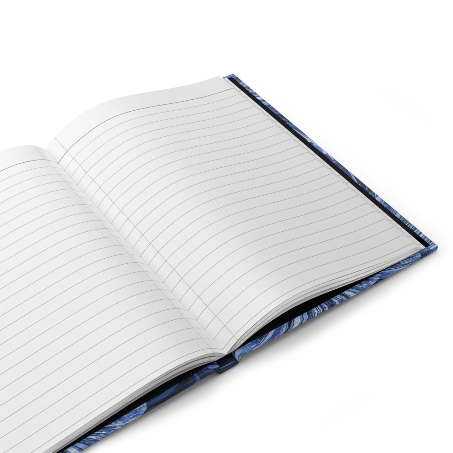 Uzi Spiral Deep Blue 5.75" x 8" Hardcover Journal Matte with 150 lined pages