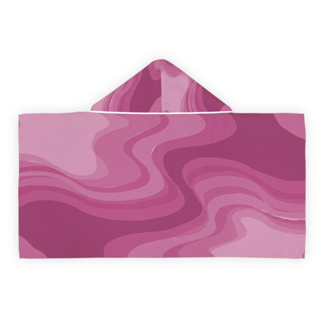 Pinky Mauve Youth Hooded Towel, 24" x 48"