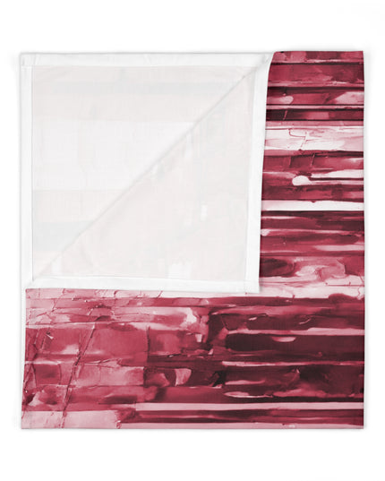 Striped Ruby Baby Swaddle 30″×40″ Blanket
