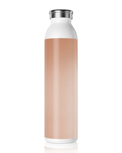 Soft Fade Slim Water Bottle, 20 oz White
