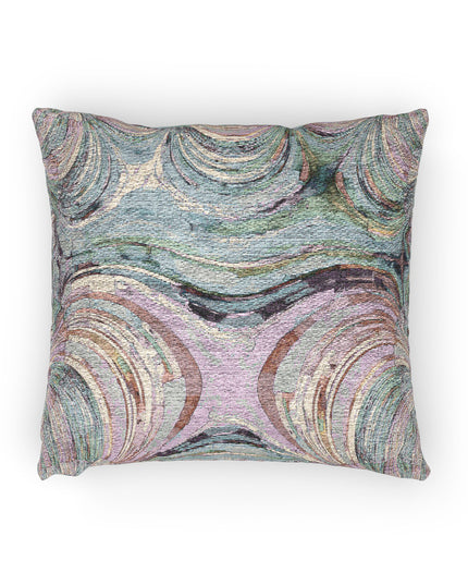 Uzi Spiral Pastels Woven Pillow, 17" x 18"