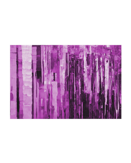Striped Powder Lavender 48" x 72" Outdoor Rug